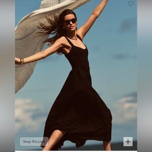 J crew Sweetheart tank dress with poplin skirt